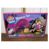Camp Barbie Outdoor Fun play set *box not perfect