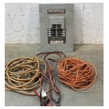 Generac Transfer Switch , Extention Cord, Jumper