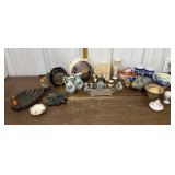 Vases, pitchers, egg cups, ceramics figurines,