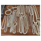 Pearl necklaces