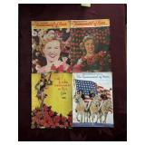 1940s Tournament Of Roses Parade Programs