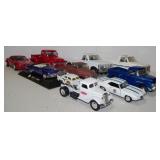 Vintage Diecast Toy Cars & Trucks the Largest is