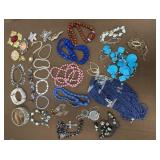 Costume jewelry- necklaces, bracelets, brooches,