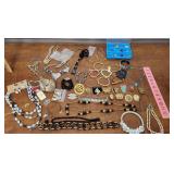 Costume jewelry necklaces bracelets earrings