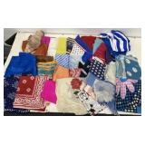 Handkerchiefs and scarves