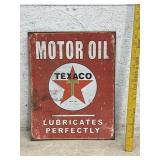 Texaco Motor Oil Sign