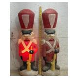 Soldier Blow- Molds (2) - needs bulb - pick up in