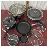 Misc. pots, pans and lids