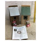 Rustic Farmhouse Birdhouses (2)