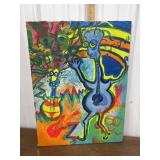 Fun strange musical painting