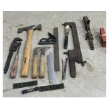 Hatchet, Level, & Miscellaneous Tools
