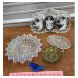 Mikasa picture frame, blue bird, etc