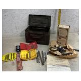 Ammo Box Filled with Drill Bits & Craftsman