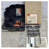 Router Edge Guide &  Electric Stapler