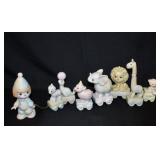 Precious Moments Birthday Train Figurines-Lion