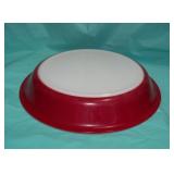 PYREX #209 Burgundy Cranberry Red 8 1/2" Pie