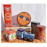 Lot of Vintage & Modern Tins