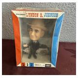 1964 Remco LBJ Figure w/ Political Button