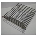 Mid Century Modern Memphis Stacked Chrome Steel