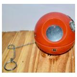 MCM Rainbow Glass Lidded Candy Dish