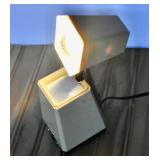 MCM Windsor Pyramid Folding Desk Lamp. Works