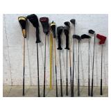 Left Handed Golf Clubs- Mix of Drivers & Irons-