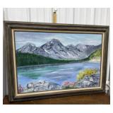 Edward Walle mountain painting