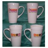 4 America Runs On Dunkin Ceramic Dunkin Donuts