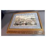 Vintage matted and framed State Opening Of The
