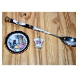 Fragonard Lot-Antique Limoges Plate,