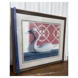 Large country goose print