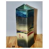 Michael Cho Hand Crafted Rake Tower Vase