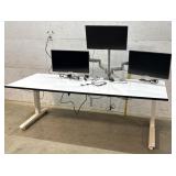 2012Up-Lift White Electric Height- Adjustable