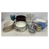 Kitchen treasures - enamel bowls, mugs, etc...