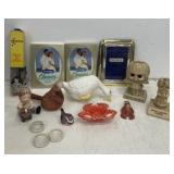 Tonette, figurines, birds, picture frames