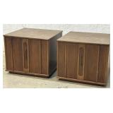 Pair of Mid- Century End Tables - 24/24/20