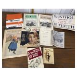 Magazines, book, sign etc *not all perfect