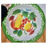 XL Vintage Enamel Bowl