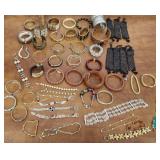Costume jewelry bracelets