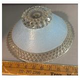 BTG 1930 Lamp Shade Blue Hobnail Glass Ceiling