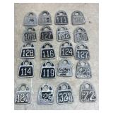 Aluminum Cattle Tags (20)