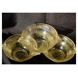 Hazel-Atlas Florentine No. 2 Yellow Depression