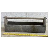 Small Wood/Galvanized Tote