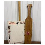 Walt Disney Zorro erasable crayon slate, wooden