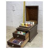Edison Cabinet Converted into Sowing Cabinet
