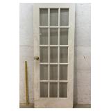 15 Pane Door 30/80