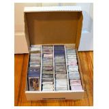 Big Box of Football and Basketball Cards Huge