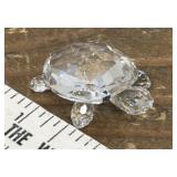 Swarovski crystal Turtle w/ original box
