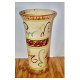 Robinson Ransbottom Pottery 13" Tweed Vase 1960