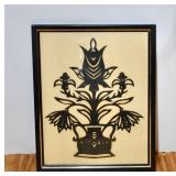 PA Dutch Folk Art Fraktur Paper Cutting